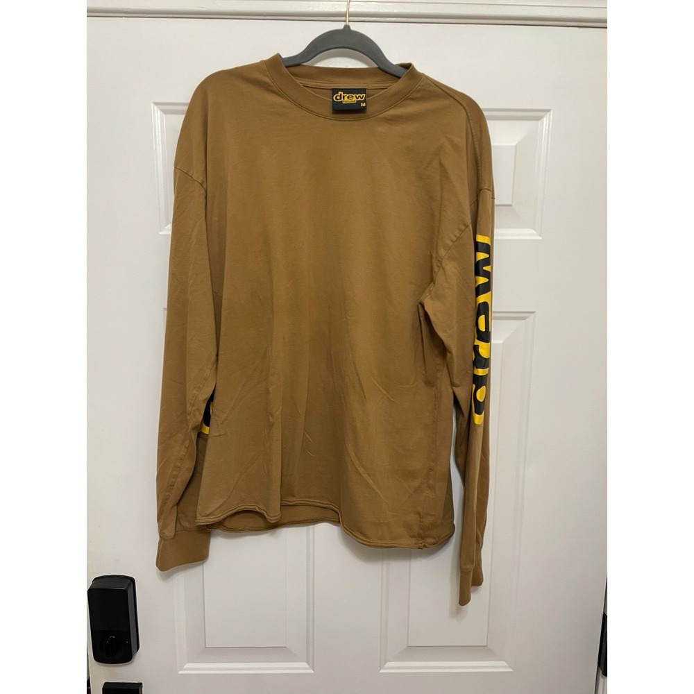 Drew House Long Sleeve Hug Tee Size M Streetwear Skater Casual Loungewear